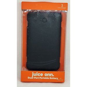 Juice Onn Dual Port Power Bank | 10000mAh Capacity | 3x Extra Charges | Dual Dev